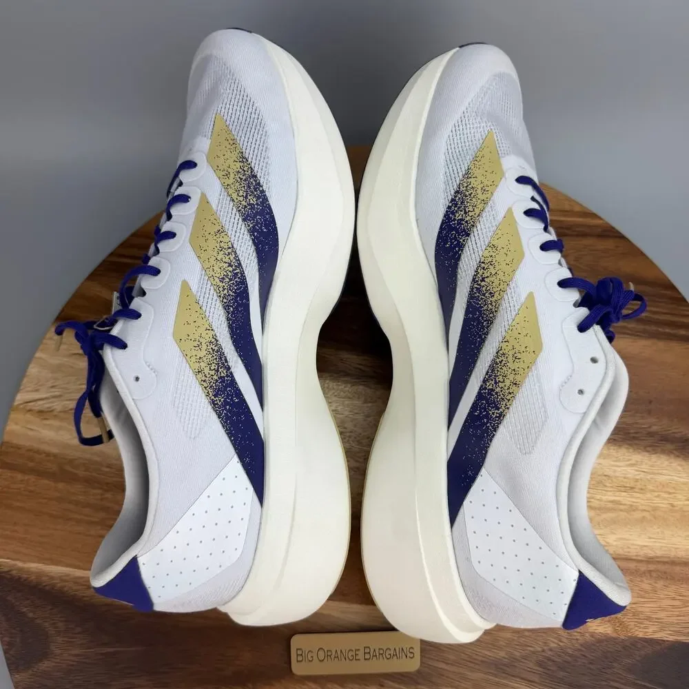 Adidas x Adizero EVO SL Washington Huskies Men’s Size 14 Sneakers JQ4578